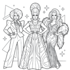 Queer coloring page 1